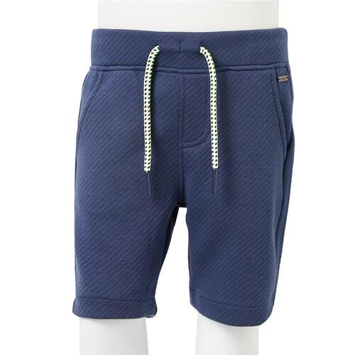 Shorts til børn str. 92 med snøre mørkeblå