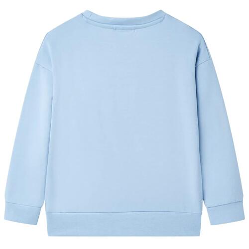 Sweatshirt til børn str. 140 blå