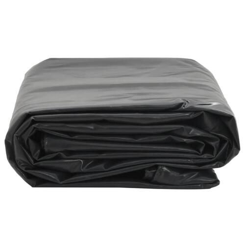 Presenning 2,5x3,5 m 650 g/m² antracitgrå