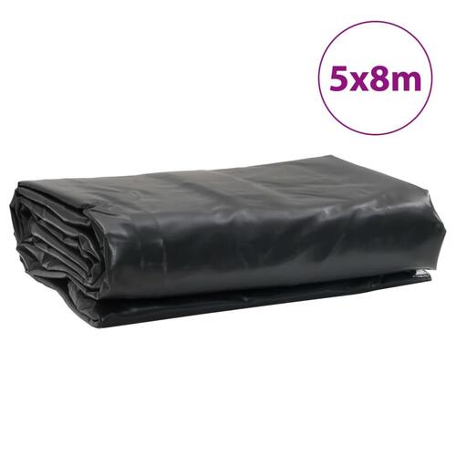 Presenning 5x8 m 650 g/m² antracitgrå