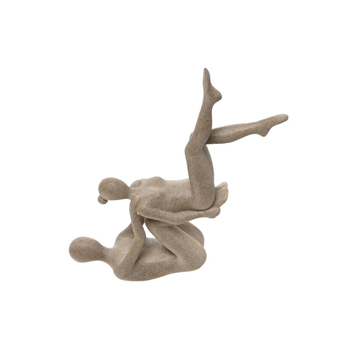 Dekorativ figur - Yoga, beige, 20 × 10 × 50 cm
