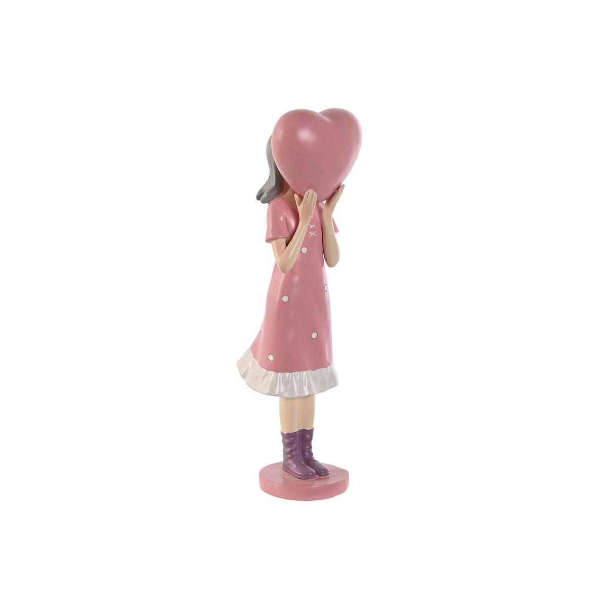 Dekorativ figur - Pink Malva chica, 10 × 8,5 × 31 cm
