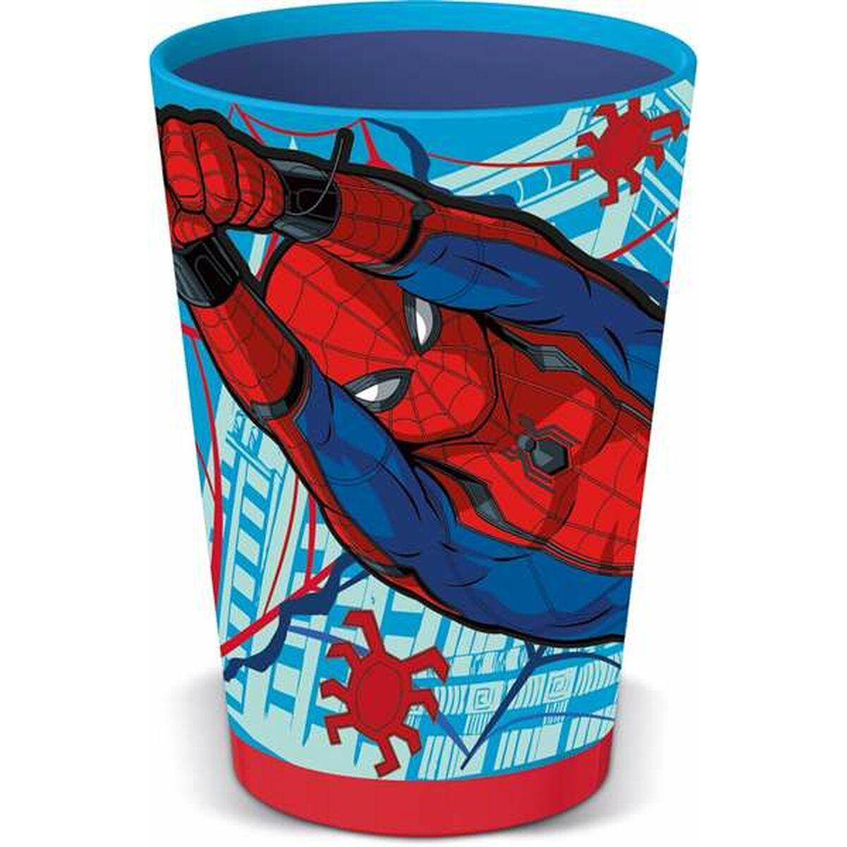 Spider-Man Dimension drikkeglas 470 ml - plastik, anti-spild billede