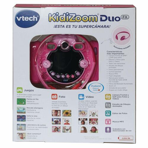 Legetøjskamera til børn Vtech Kidizoom Duo DX Pink