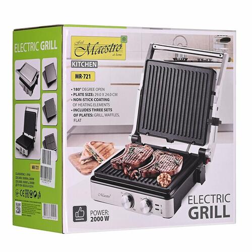 Elektrisk Grill Feel Maestro MR-721 2000 W