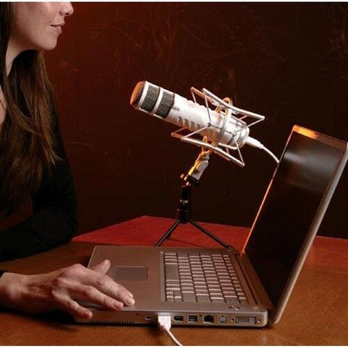 Mikrofon Rode PODCASTER Grå