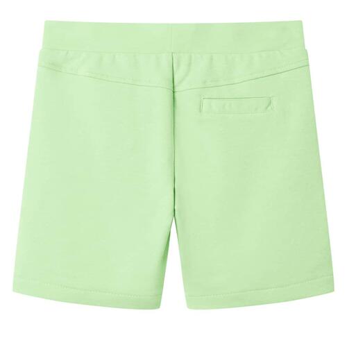 Shorts til børn str. 128 lysegrøn