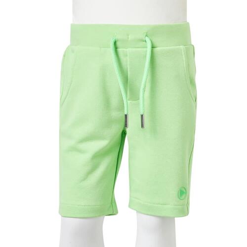 Shorts til børn str. 128 lysegrøn
