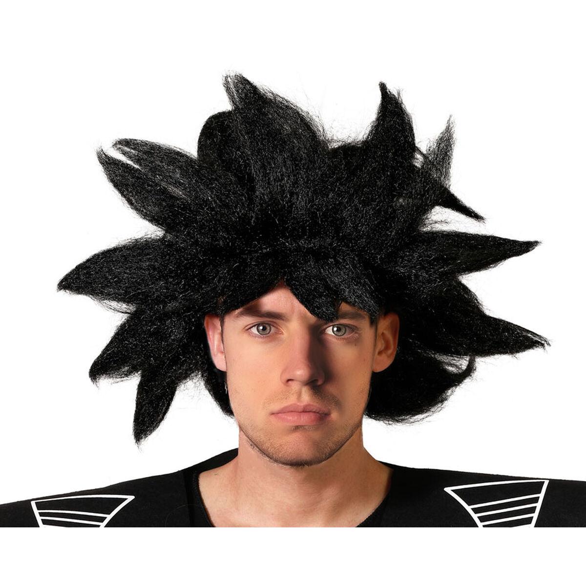 Sort Ninja paryk - unisex voksen