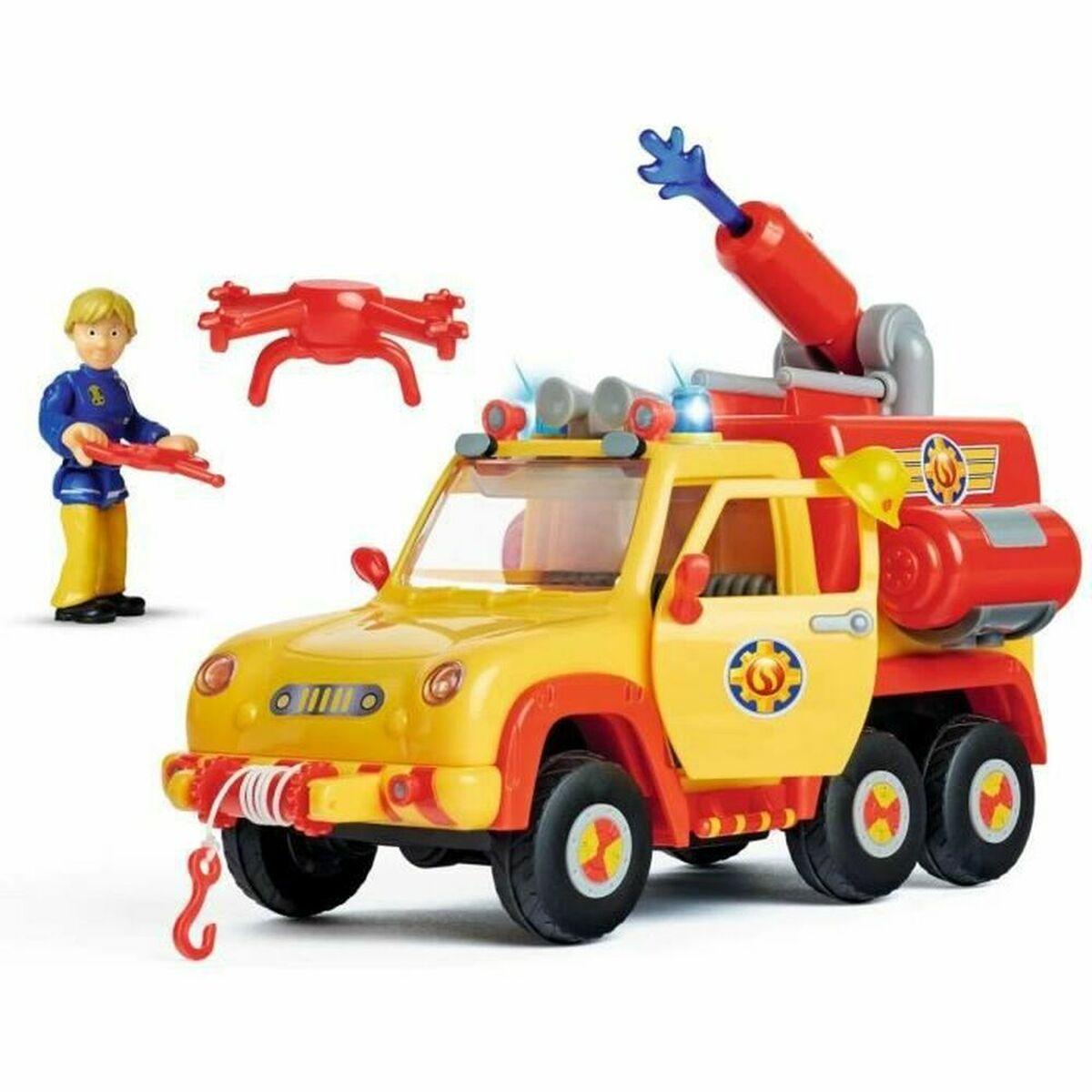 Simba Playset - Brandmand Sam legesæt, gul (batteri) billede