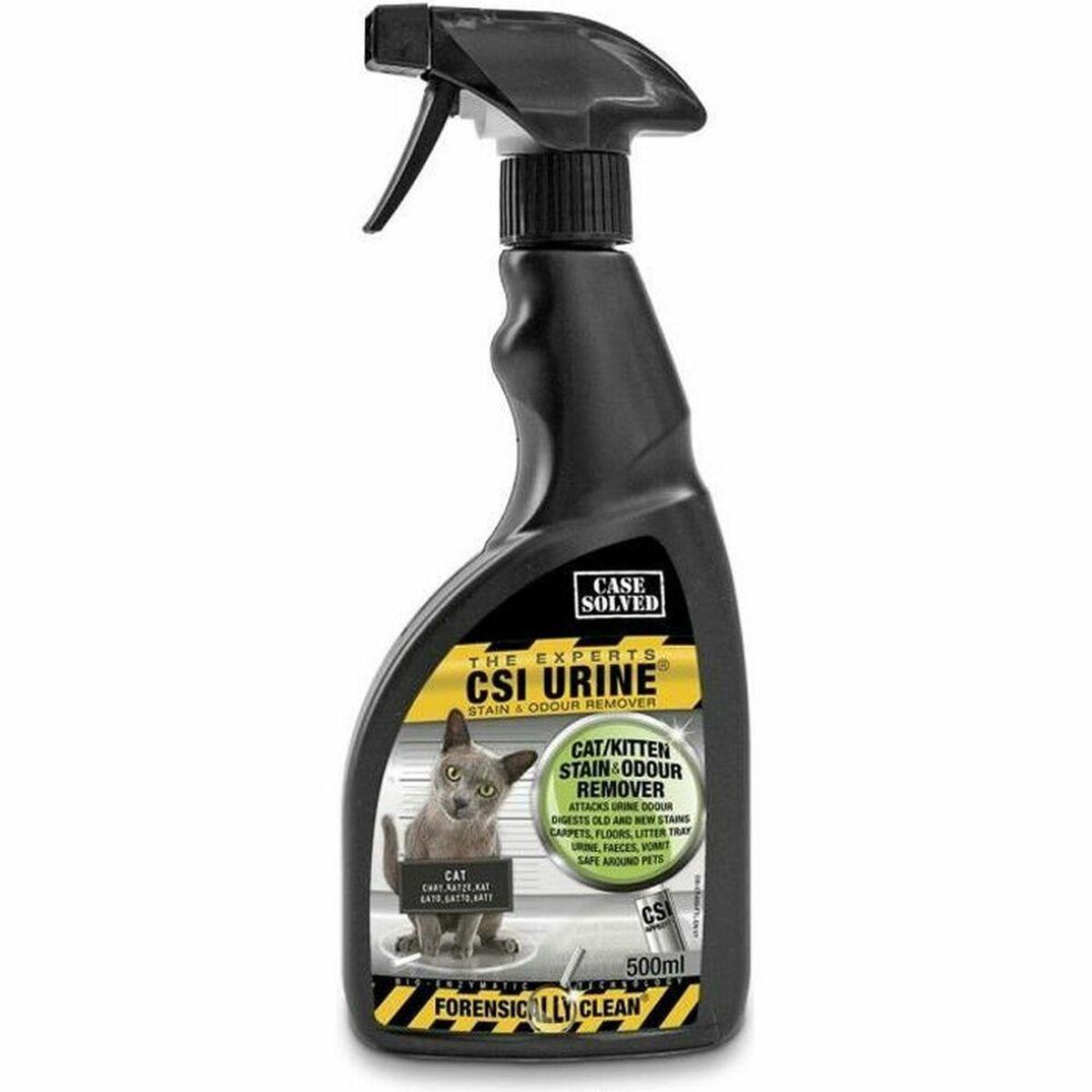 Desinfektionsspray CSI Urine - lugtfjerner til kat, 500 ml