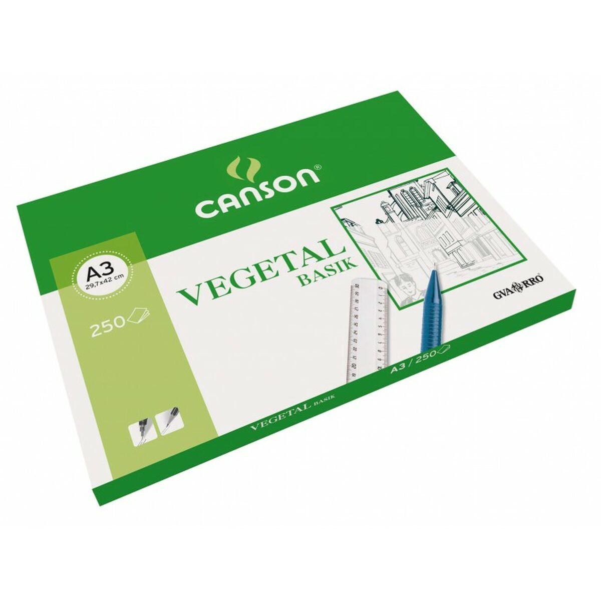 Canson Kalkerpapir Basik A3 - 250 ark, 90 g/m²