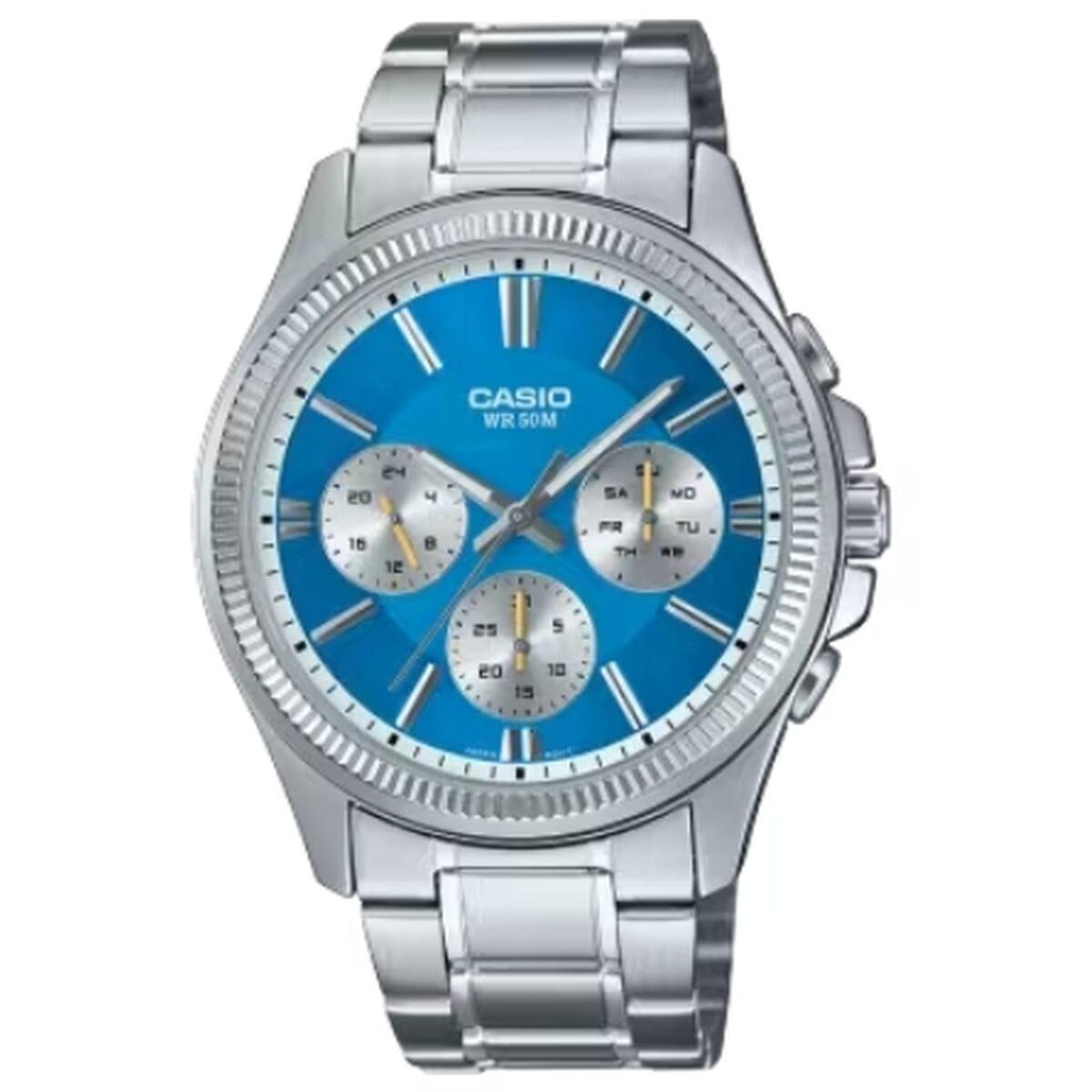 Casio herreur Day Date Multifunction - Light Blue billede
