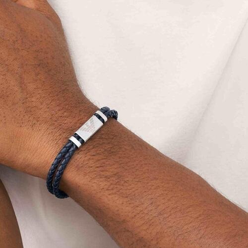Armbånd til mænd Emporio Armani EGS2995040 Rustfrit stål