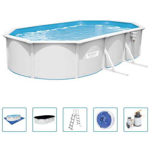 Hydrium fritstående pool 610x360x120 cm oval