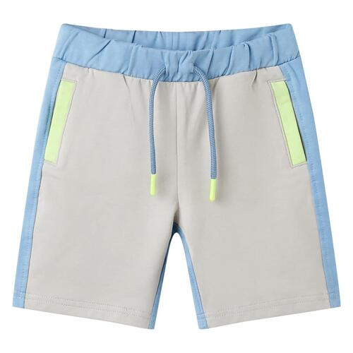 Shorts til børn str. 140 med snøre blå