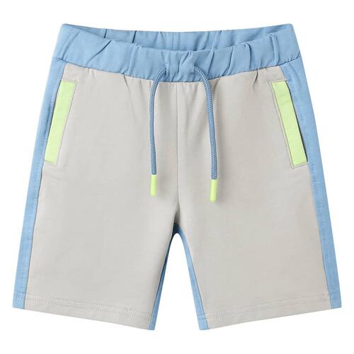 Shorts til børn str. 116 med snøre blå