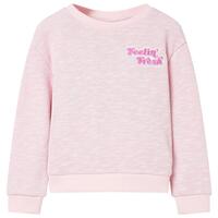 Sweatshirt til børn str. 128 lyslilla