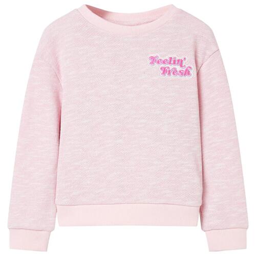 Sweatshirt til børn str. 128 lyslilla