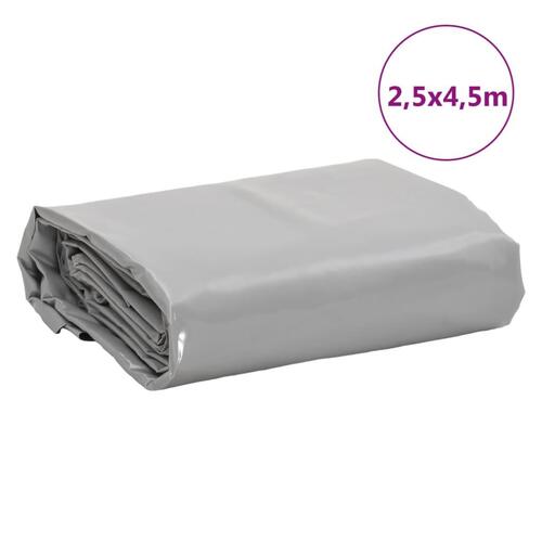 Presenning 2,5x4,5 m 650 g/m² grå