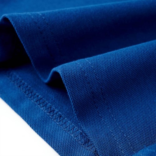Poloshirt til børn str. 116 - mørkeblå
