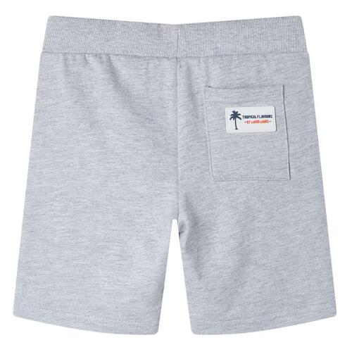 Shorts til børn str. 104 med snøre grå