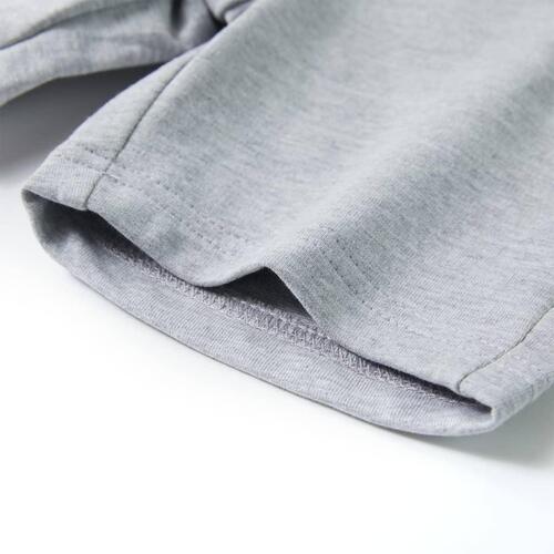 Shorts til børn str. 104 med snøre grå