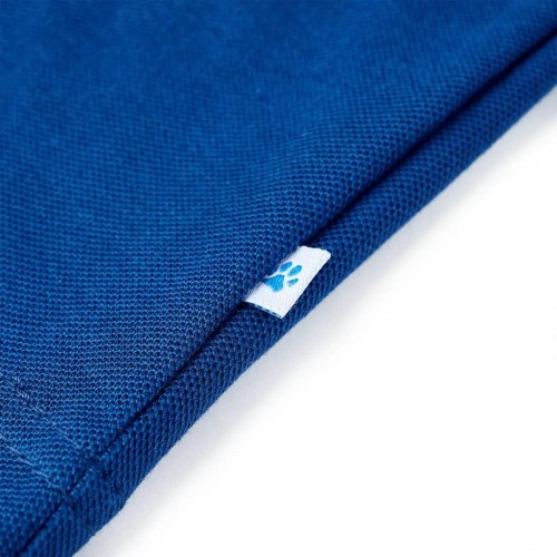 Poloshirt til børn str. 104 - mørkeblå
