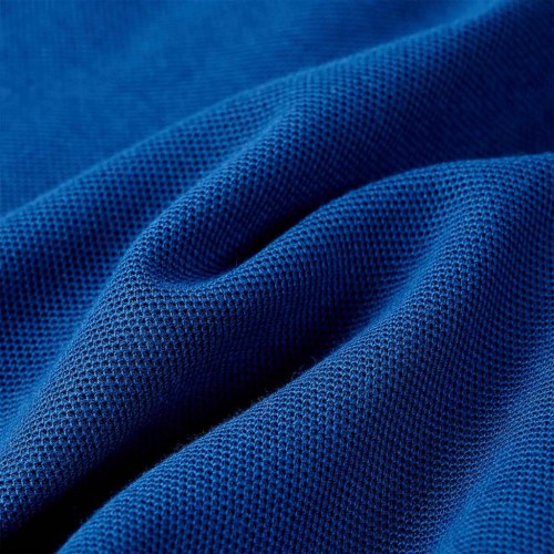 Poloshirt til børn str. 128 - mørkeblå