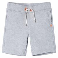 Shorts til børn str. 140 med snøre grå