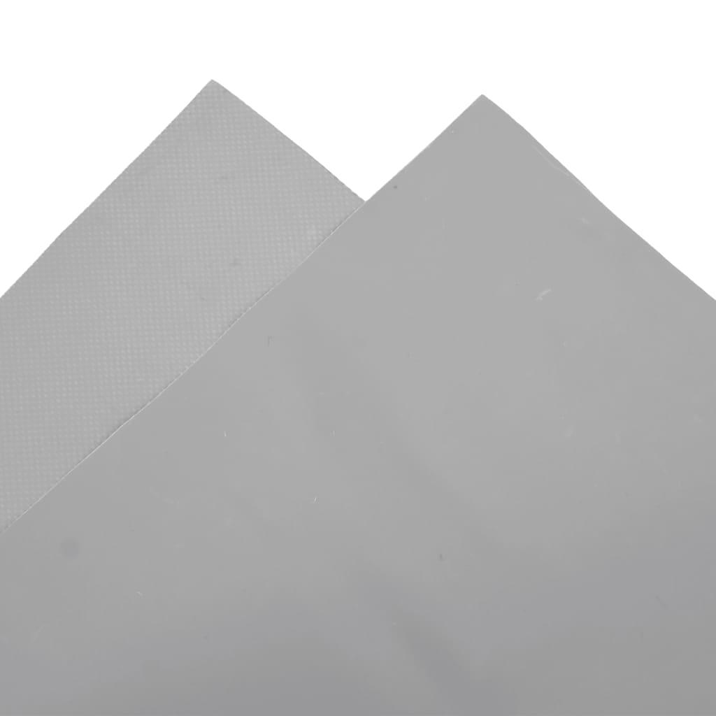 Presenning 5x7 m 650 g/m² grå