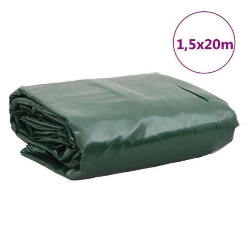 Presenning 1,5x20 m 600 g/m² grøn