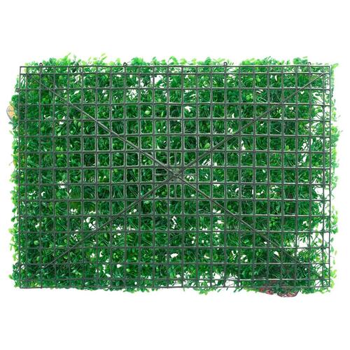 Kunstige hække 24 stk. 40x60 cm grøn