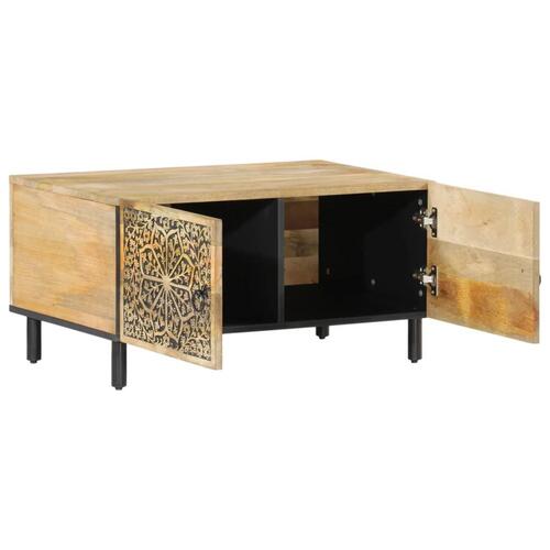Sofabord 80x50x40 cm massivt mangotræ