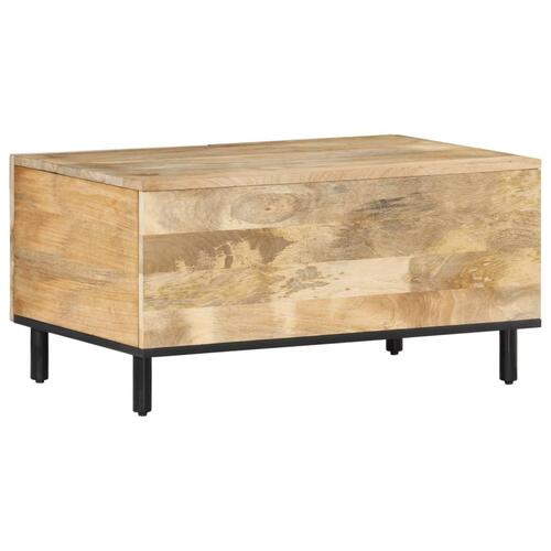 Sofabord 80x50x40 cm massivt mangotræ