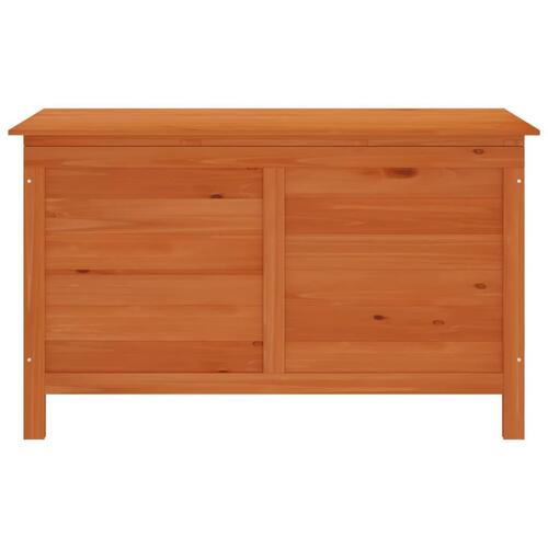 Opbevaringsboks til haven 99x49,5x58,5 cm massivt grantræ