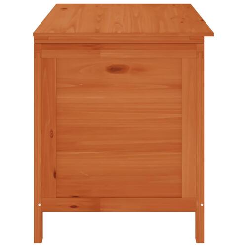 Opbevaringsboks til haven 99x49,5x58,5 cm massivt grantræ