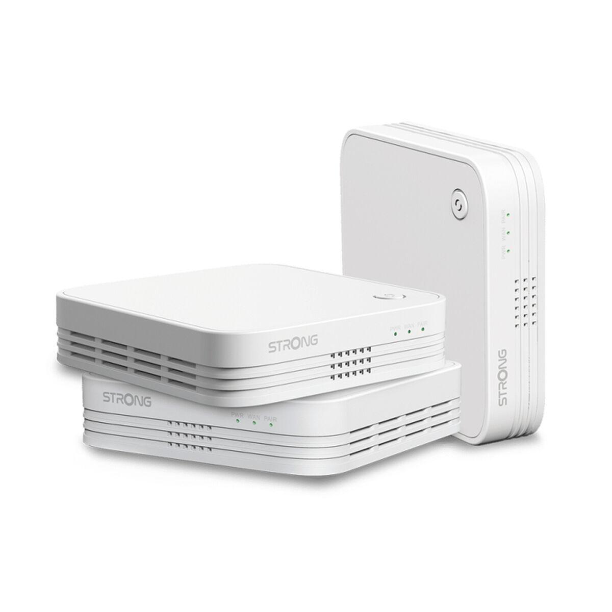 STRONG Home Trio Pack 1200 adgangspunkt (3 enheder) - Wi‑Fi 2,4/5 GHz billede