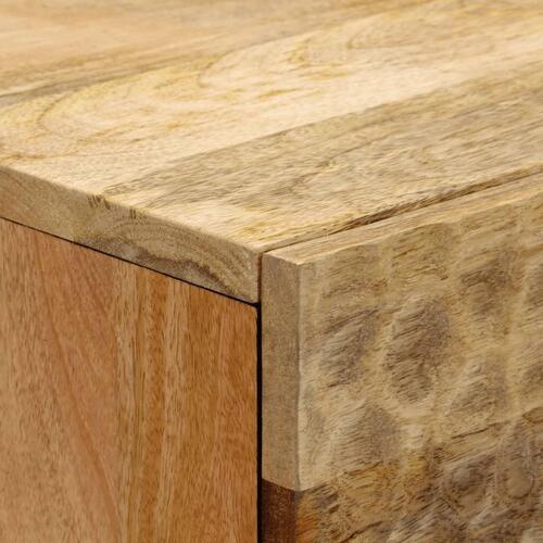 Sengeborde 2 stk. 40x33x46 cm massivt mangotræ