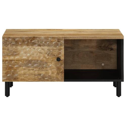Sofabord 80x50x40 cm massivt mangotræ
