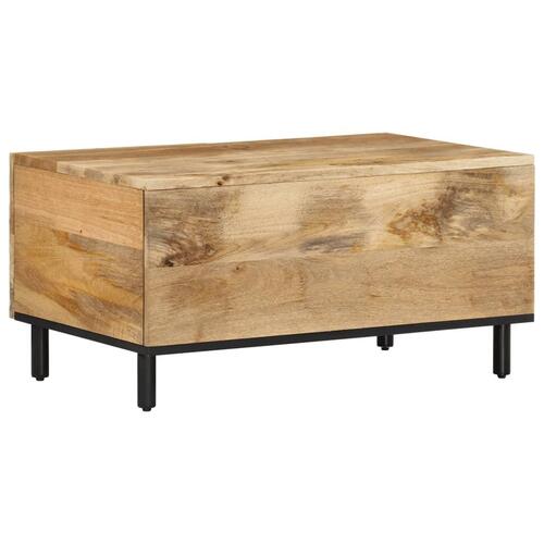 Sofabord 80x50x40 cm massivt mangotræ