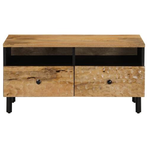 Sofabord 80x54x40 cm massivt mangotræ