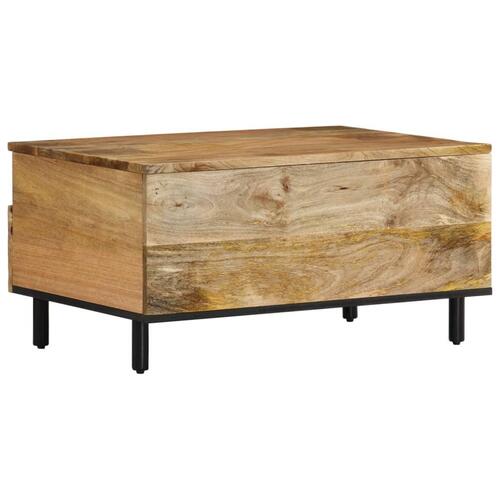 Sofabord 80x54x40 cm massivt mangotræ
