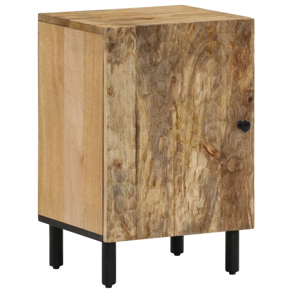 Badeværelsesskab 38x33x58 cm massivt mangotræ