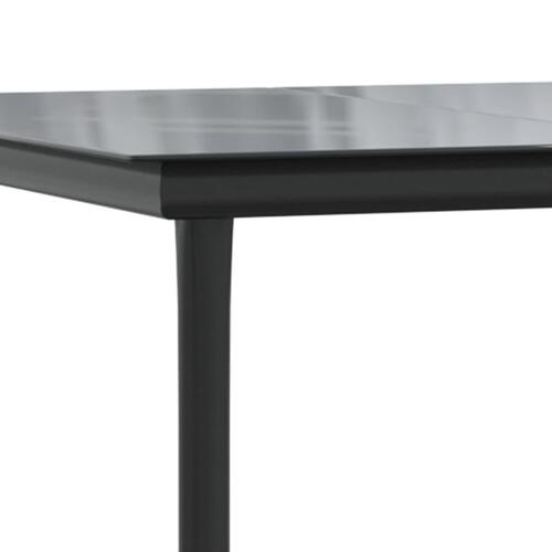 Spisebordssæt til haven 5 dele med hynder polyrattan beige