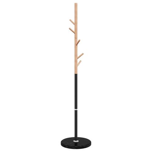 Stumtjener 172 cm pulverlakeret jern sort