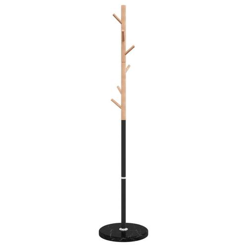 Stumtjener 172 cm pulverlakeret jern sort