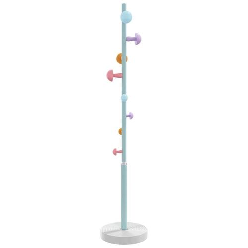 Stumtjener 172 cm pulverlakeret jern blå