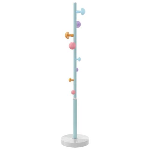 Stumtjener 172 cm pulverlakeret jern blå