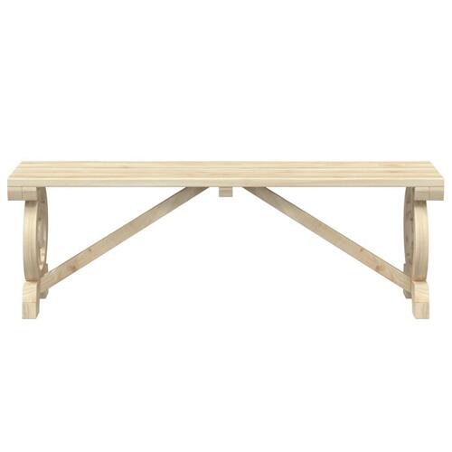 Havebænk 115 cm massivt fyrretræ